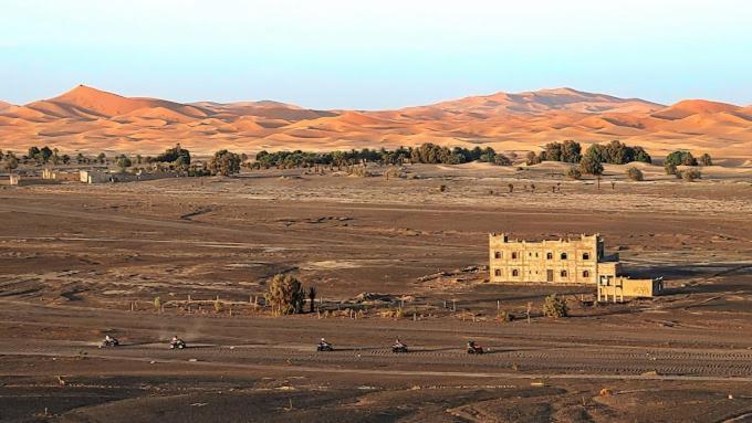 Kasbah Panorama Hotel Merzouga Bagian luar foto